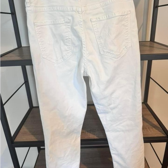 MOTHER jeans size 27 crop step fray - Picture 2 of 5